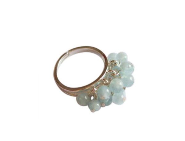 Gemshine - Damen - Ring - Silber 925 - Aquamarin - Blau