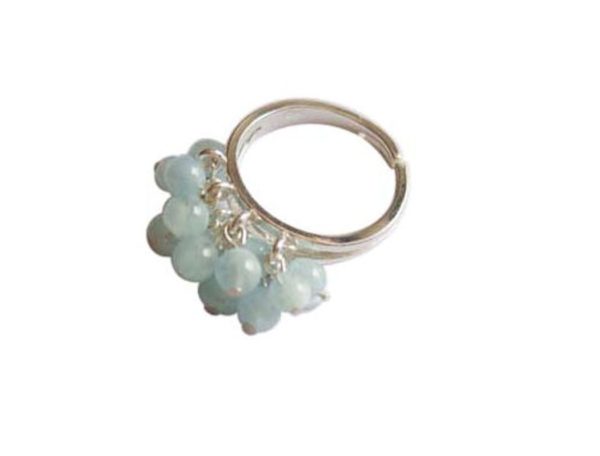 Gemshine - Damen - Ring - Silber 925 - Aquamarin - Blau – Bild 3