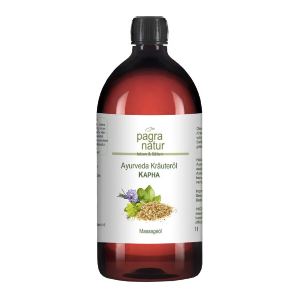 pagra natur Ayurveda Öl Kapha 1 l