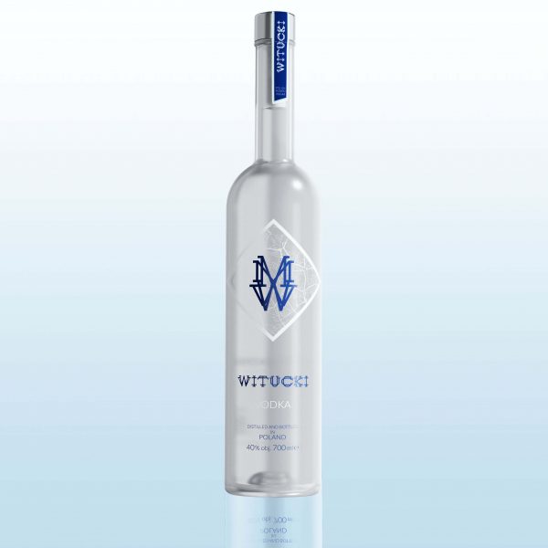 WITUCKI® Vodka 40% 0,7l versiegelte Glasflasche