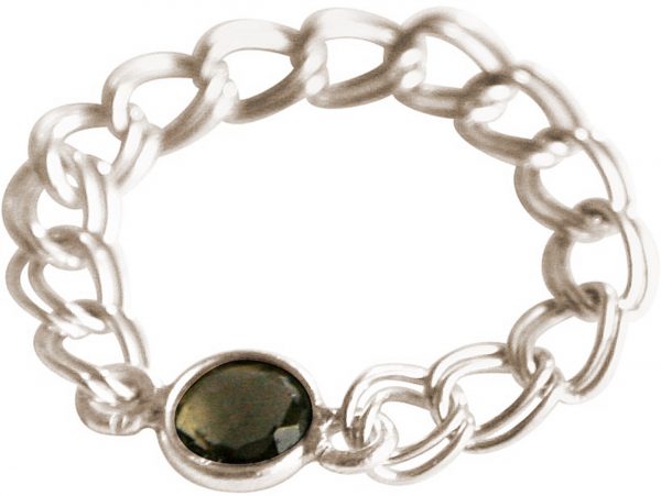 Gemshine - Damen - Ring - 925 Silber - Rauchquarz - Braun - Beweglich - Geschmeidig – Bild 3