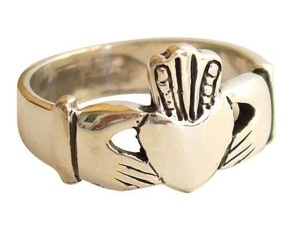 Gemshine  - Damen - Ring - 925 Silber - Claddagh, Ringgröße:53 (16.9)