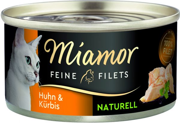 Miamor Filet Nature Huhn-Kürbis80gD