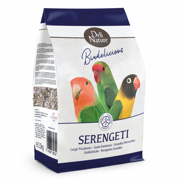 Deli Nature BIRDELICIOUS GROSS-SITTICHE SERENGETI 2,5kg