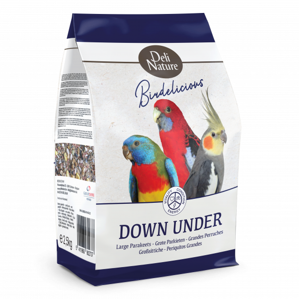 Deli Nature BIRDELICIOUS GROSS-SITTICHE DOWN UNDER 2,5kg