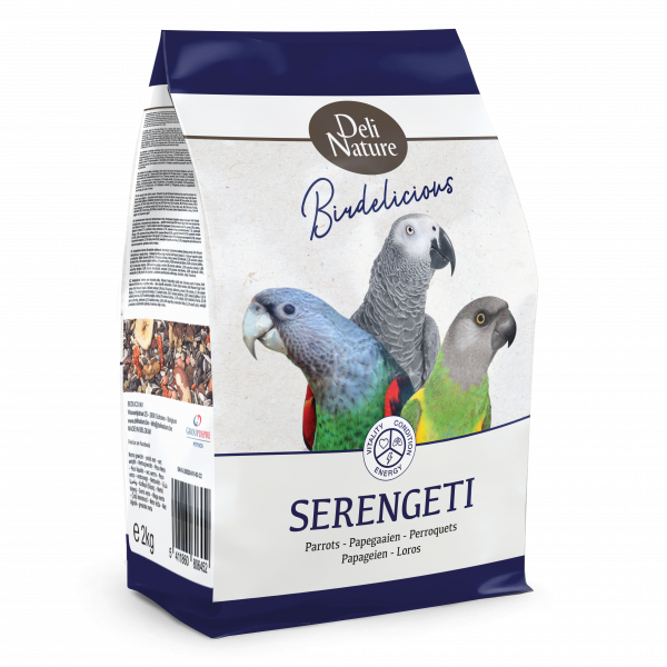 Deli Nature BIRDELICIOUS PAPAGEIEN SERENGETI 2kg