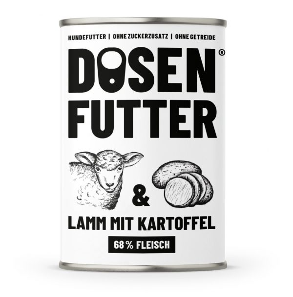 Schnauze & Co Dosenfutter Lamm Kartoffel 400gD