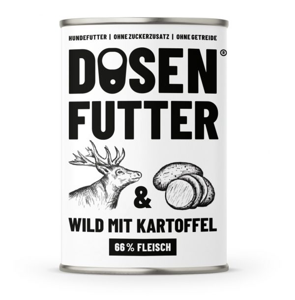 Schnauze & Co Dosenfutter Wild Kartoffel 400gD