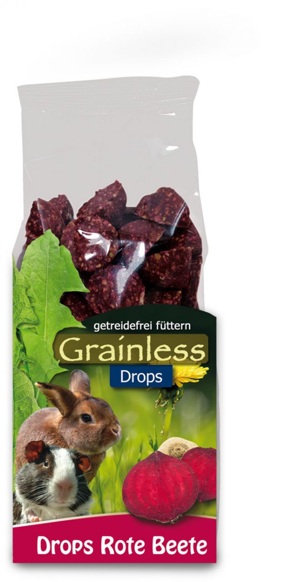 JR Grainless Drops Rote Bete 140g