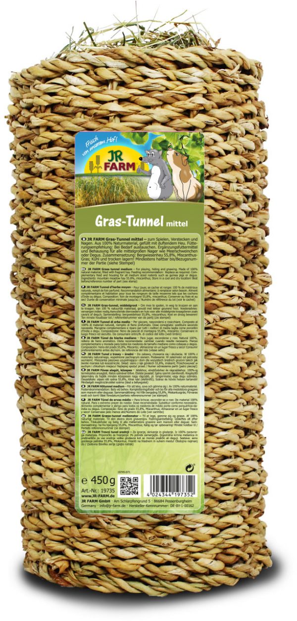 JR Farm Gras-Tunnel mittel450g