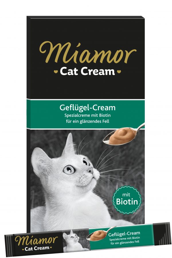 Miamor Snack Geflügel-Cream 6x15g