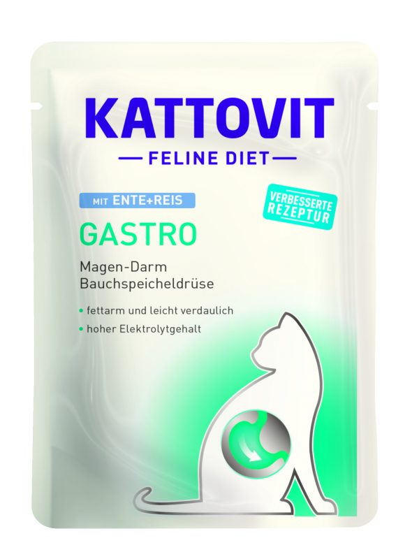 Kattovit Gastro Ente Reis 85P