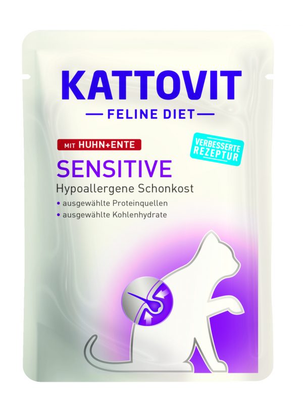 Kattovit Sensi Huhn Ente 85gP