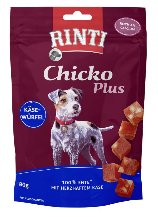 Rinti Chicko+ Käsewür.Ente 80g