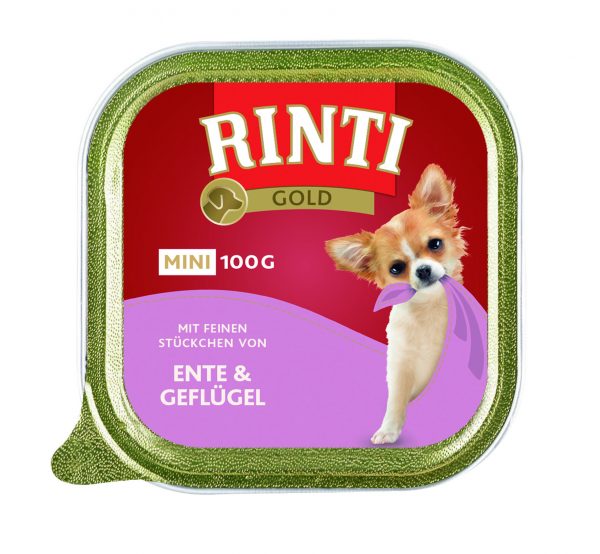 Rinti Gold Mini Ente Geflügel 100gS