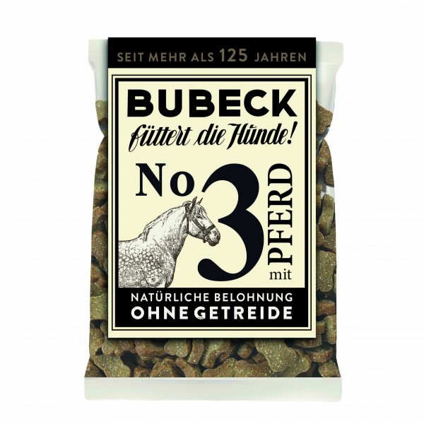 Bubeck Snack No3 Pferd o.Getr.210g