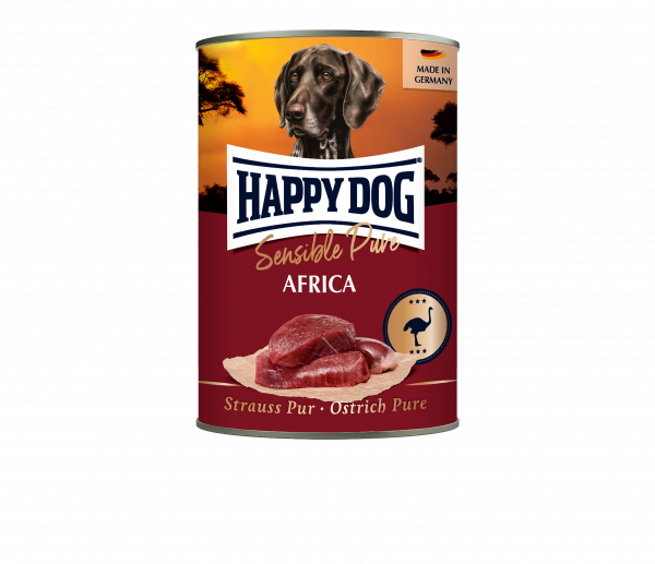 HappyDog Strauß Pur 400gD