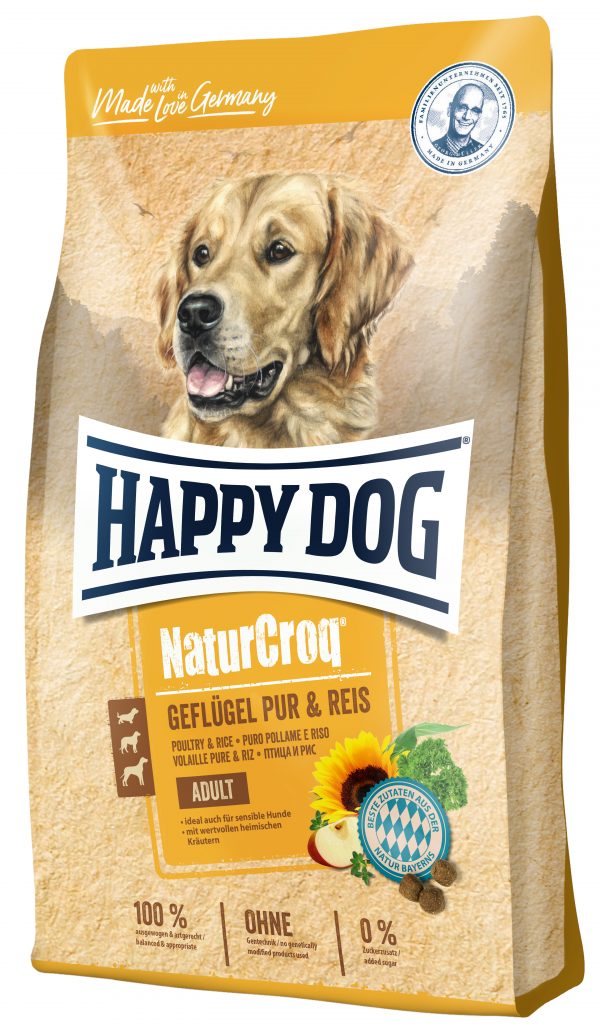 HappyDog NaturCroq Gef pur Reis 1kg