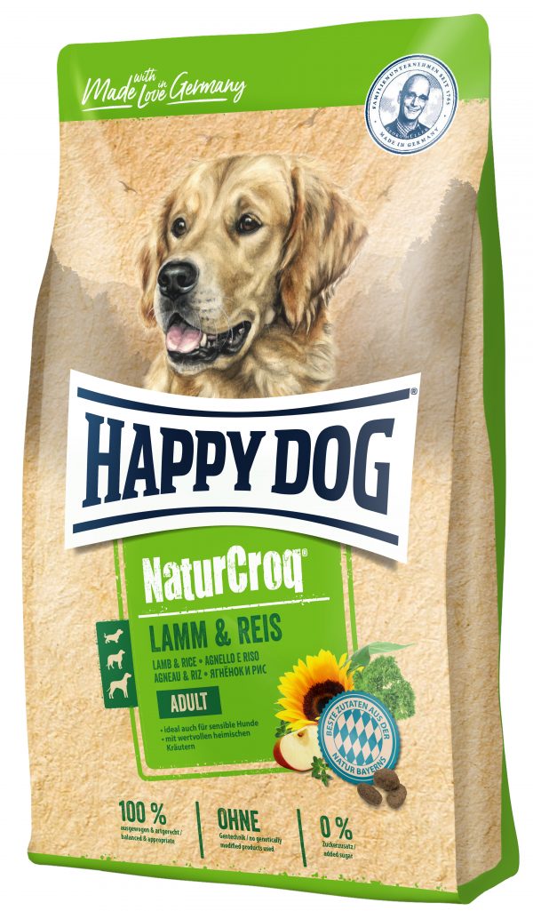 HappyDog NaturCroq Lamm Reis 4kg