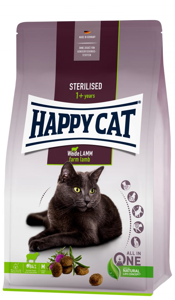 HappyCat Sterili Weide Lamm 4kg