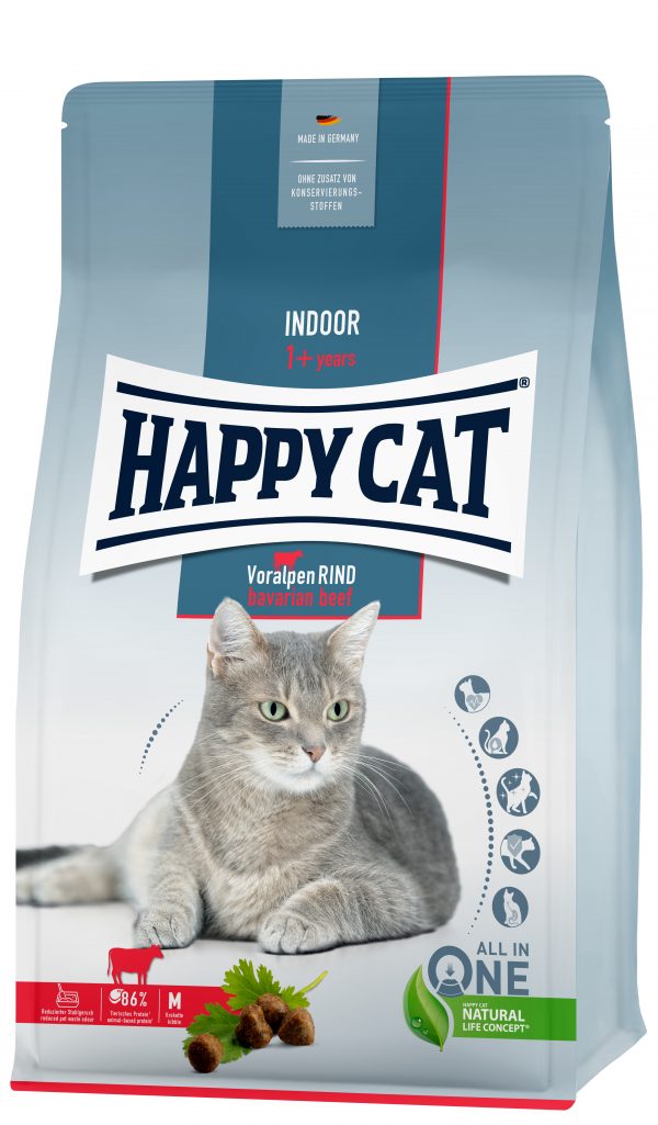 HappyCat Indoor Voralpen Rind 4kg