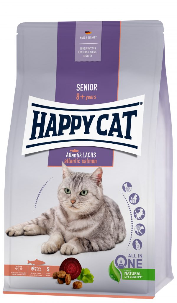 HappyCat Senior Atlantik Lachs 4kg