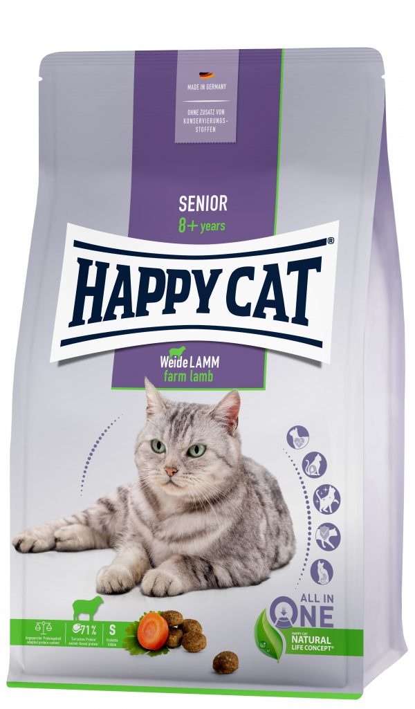 HappyCat Senior Weide Lamm 1,3kg