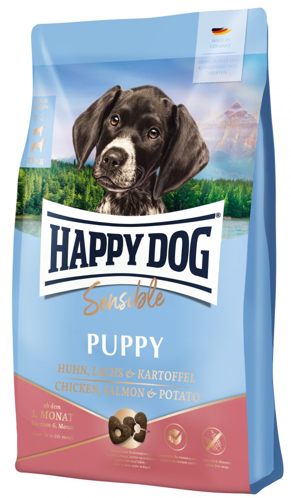 HappyDog Sensi Puppy Lachs Kart 4kg