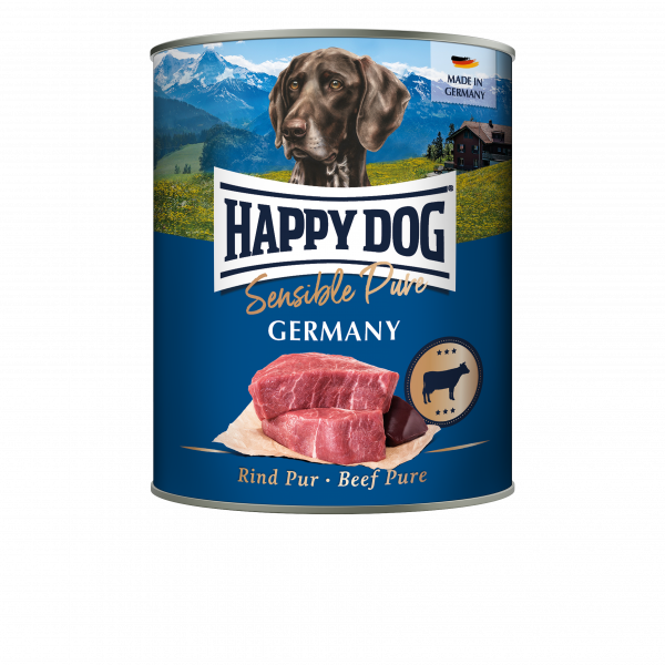 HappyDog SensPur Germany Rind 800gD