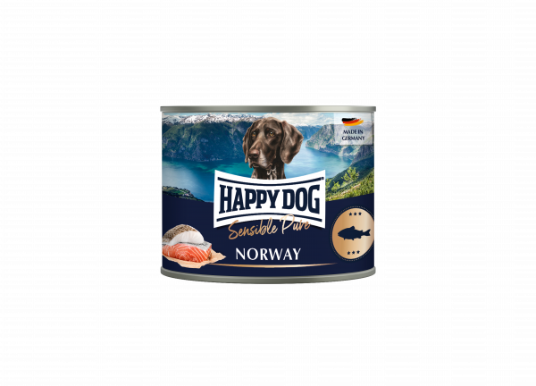 HappyDog SensPur Norway Sfisch 200gD