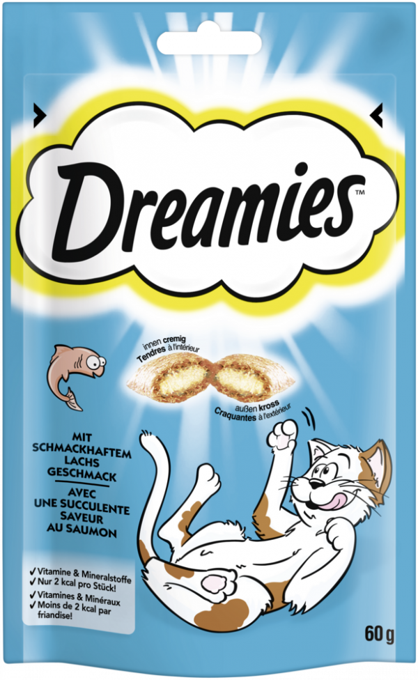 Mars Dreamies Cat Lachs 60g