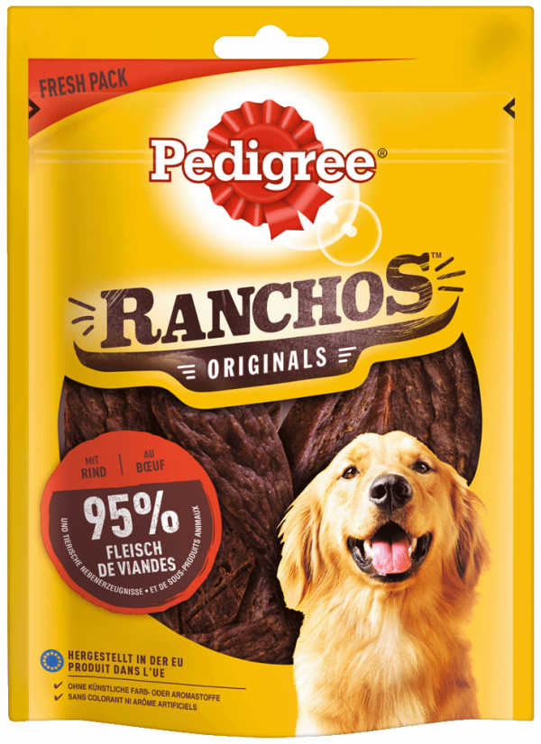 PedigreeSnack Ranchos Rind 80g