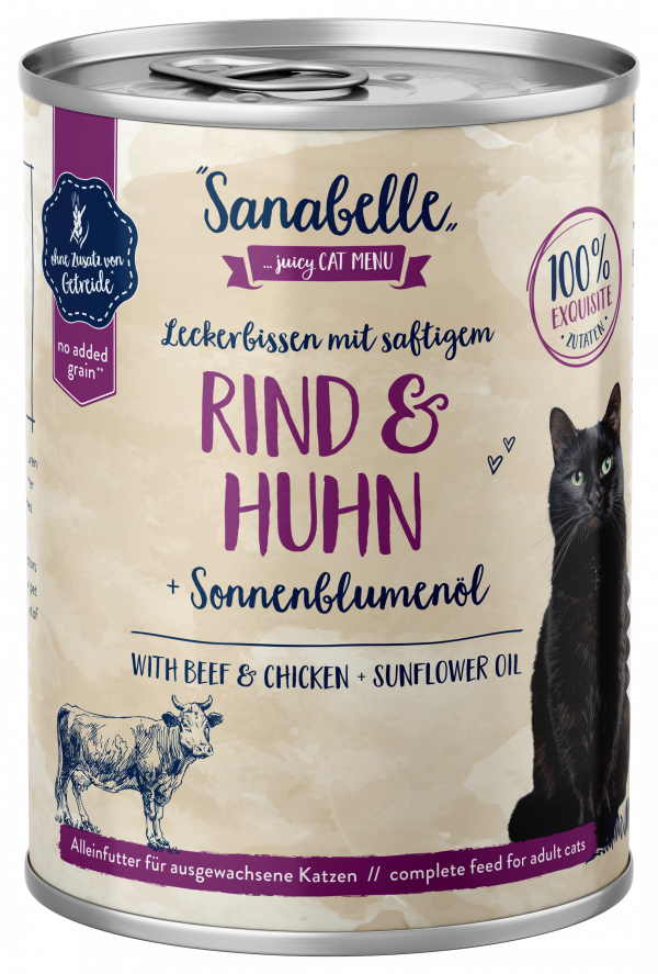 Sanabelle Rind+Huhn 400gD