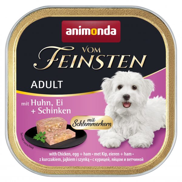 Vom Feinsten Dog Schlemm.Huhn+Ei 150gS