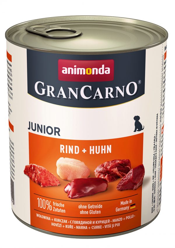 GranCarno Junior Rind+Huhn 800gD