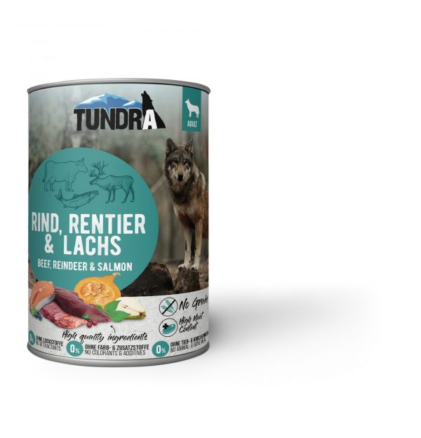 Tundra Rind+Renti+Lachs 400gD