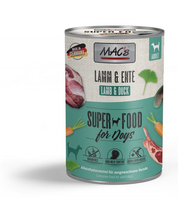 MAC's DOG Lamm & Ente 400g