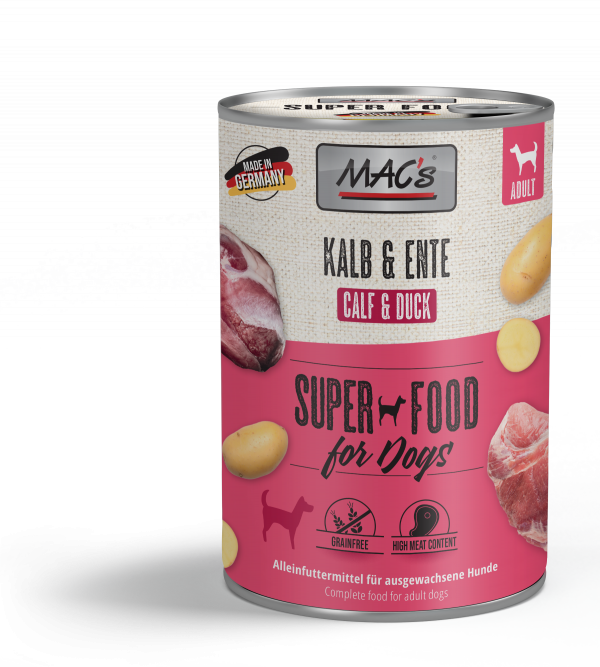 MAC's DOG Kalb & Ente 400g