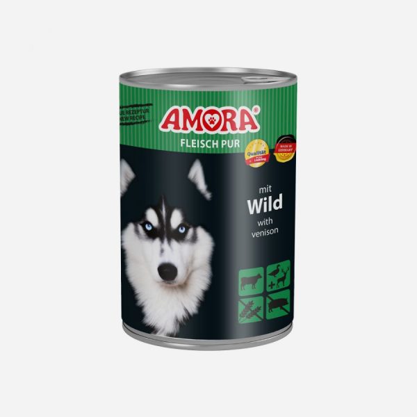 AMORA Dog Pur Wild 400gD