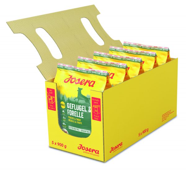 Josera Geflügel+Forelle 5x900g