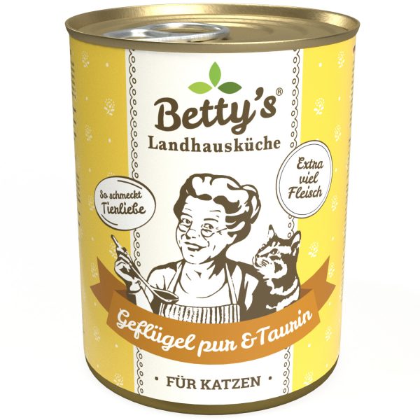 Betty's Katze Geflügel PUR 400gD