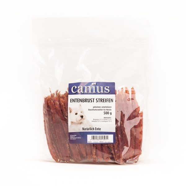 Canius Entenbrust Streifen 500g