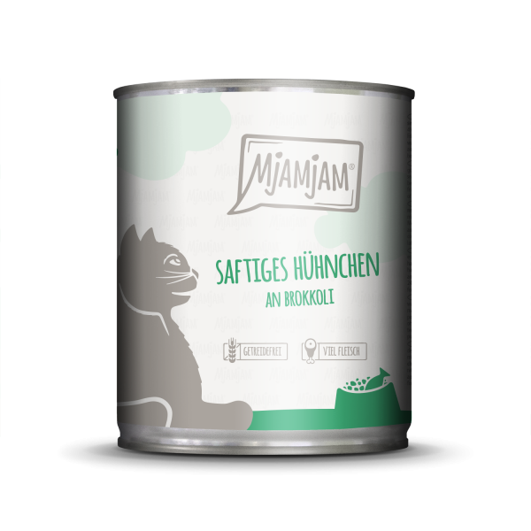 MjAMjAM Katze Hühnchen+Brokkoli 800gD