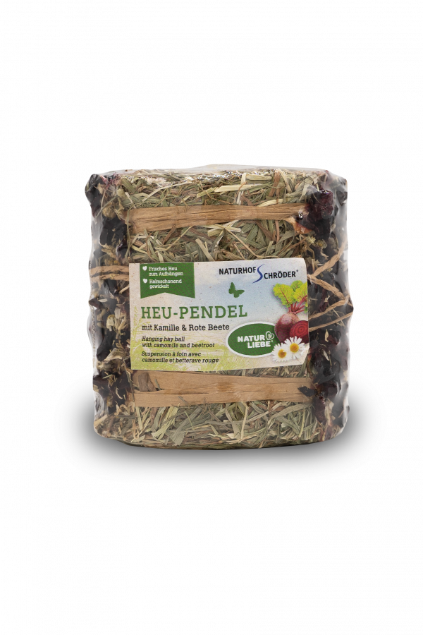 Heu-Pendel Kamille & Rote Bete-Dip 150g