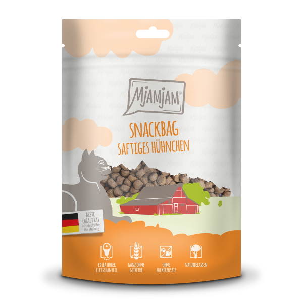 MjAMjAM Katze Snackbag Huhn 125g