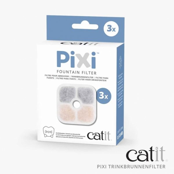 Catit PIXI Trinkbrunnenfilter - 3er Pack – Bild 5