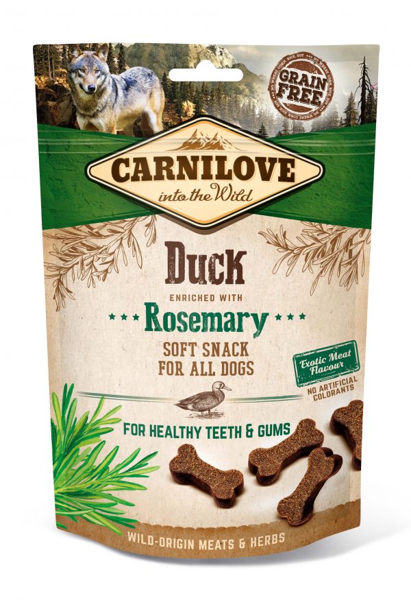 Carnilove Dog Soft Duck+Rosema 200g