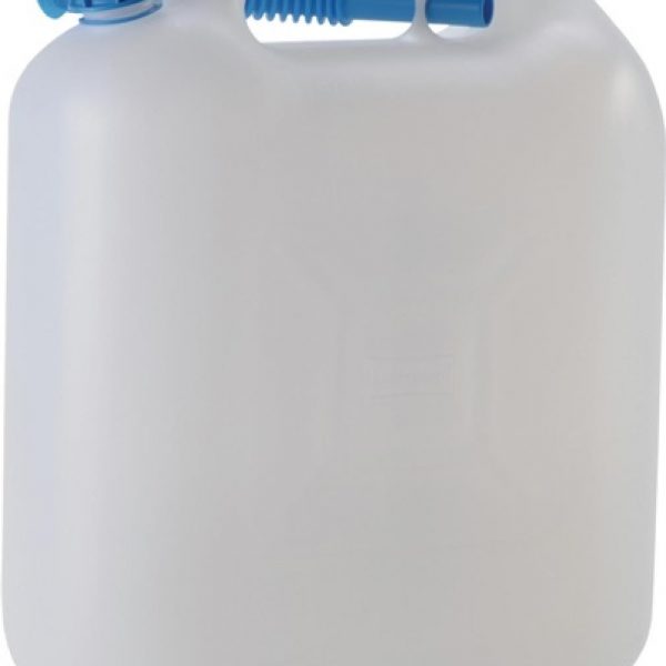 Wasserkanister 22l HD-PE m.Auslaufrohr H440xB370xT190mm HÜNERSDORFF