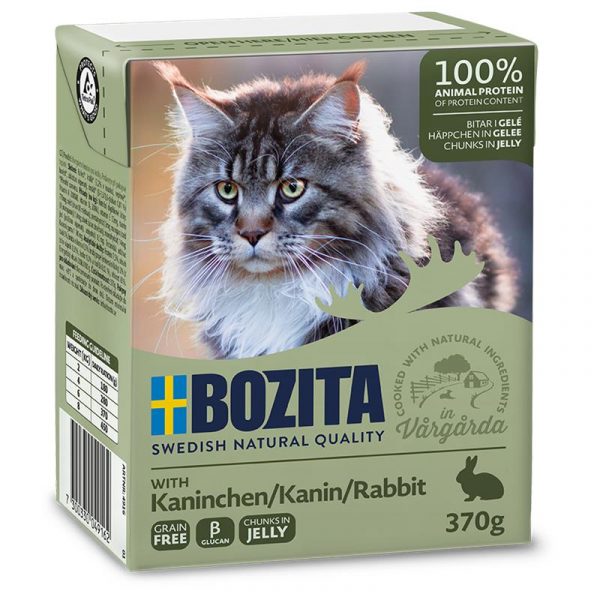 Bozita Cat Häpp.Gel.Kaninchen370gT