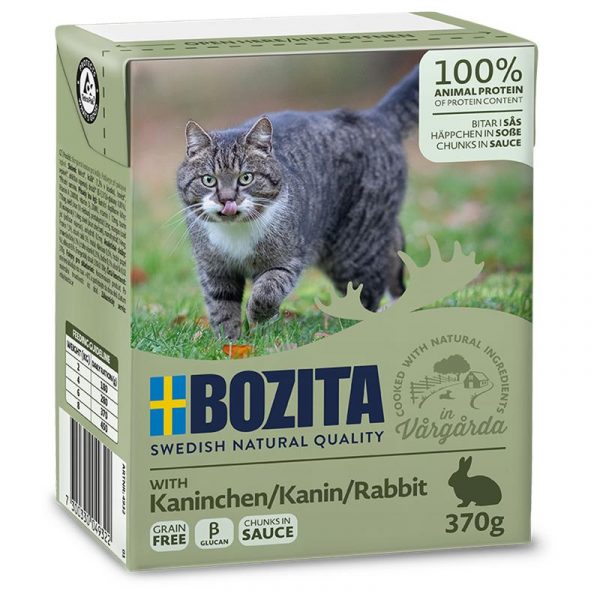 Bozita Cat Häpp.Soße Kaninch.370gT